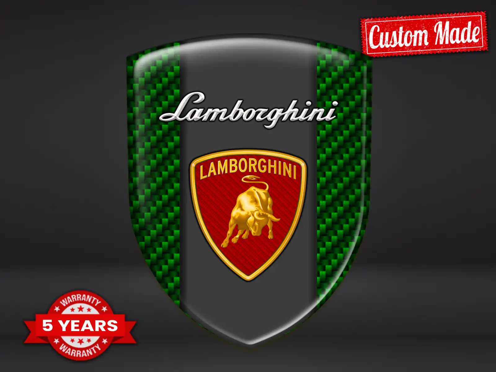 Lamborghini Autoembleme Universal Hochwertig Professionell